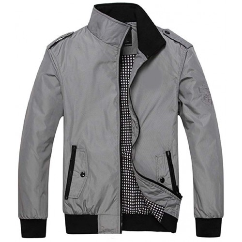 Men's Autumn and Fall Casual Wear Long Sleeve Jacket